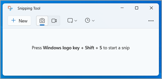 Snipping Tool Shortcuts