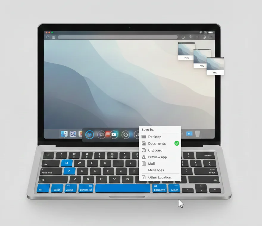 Where Mac screenshots are saved by default