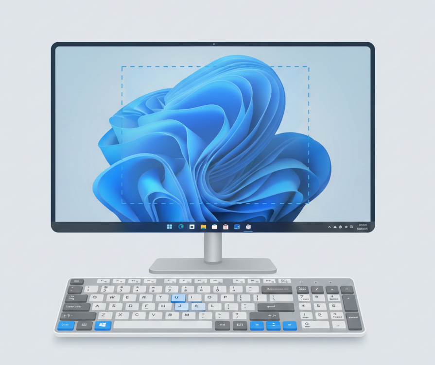 Windows Shift S shortcut to open Snipping Tool