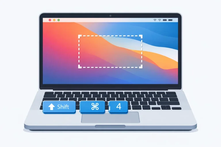 Snipping Tool on Mac using built-in screenshot shortcuts