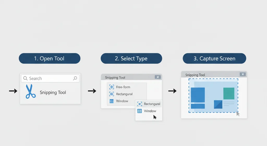 How to take a screenshot with Snipping Tool on Windows 10