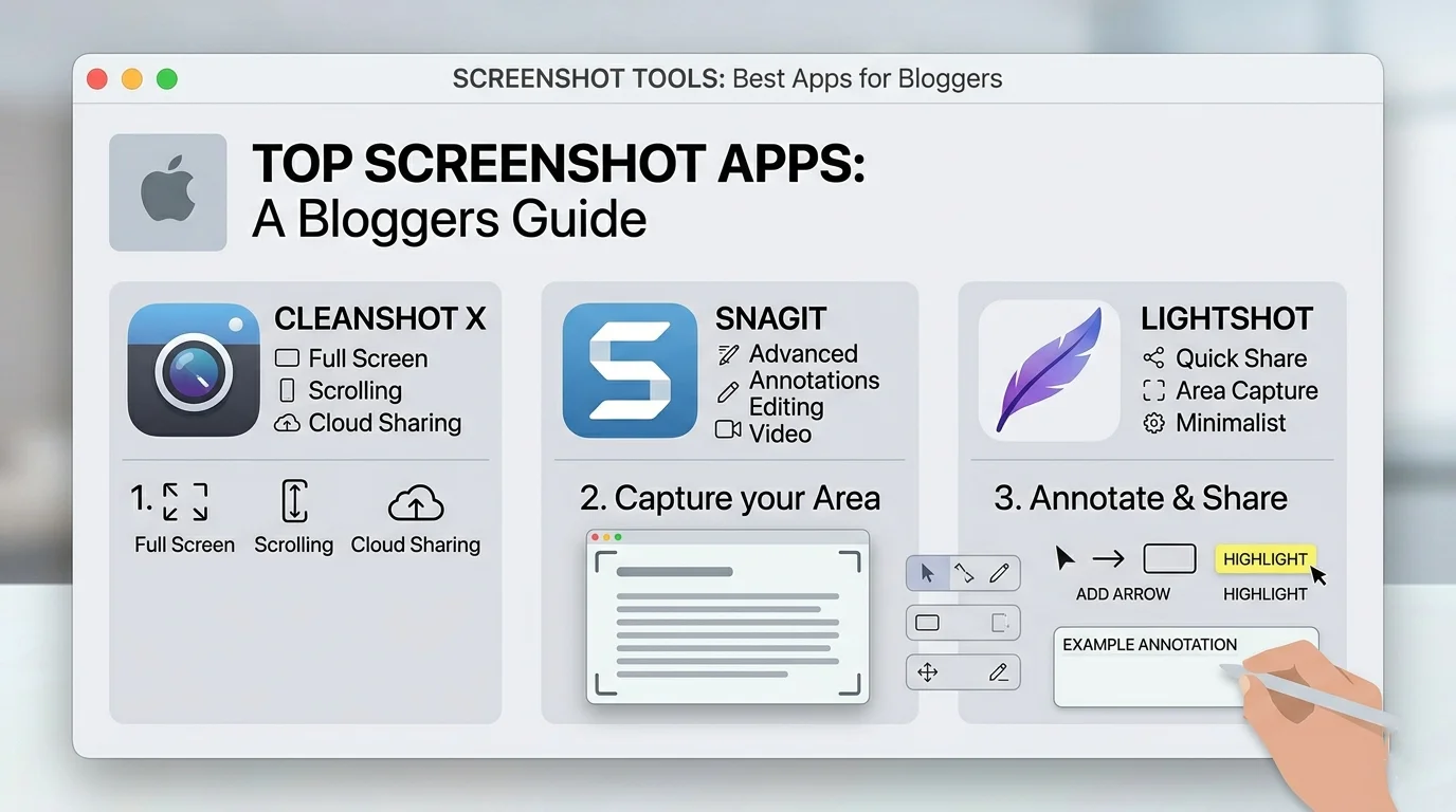 Best screenshot tools for Mac alternatives to snipping tool