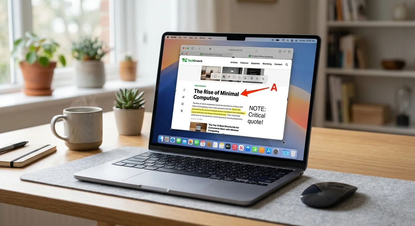 Lightshot for Mac screenshot tool capturing screen with annotation tools