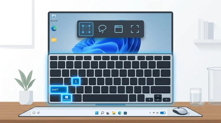 Best keyboard shortcut for the Snipping Tool using Windows Shift S on Windows 11