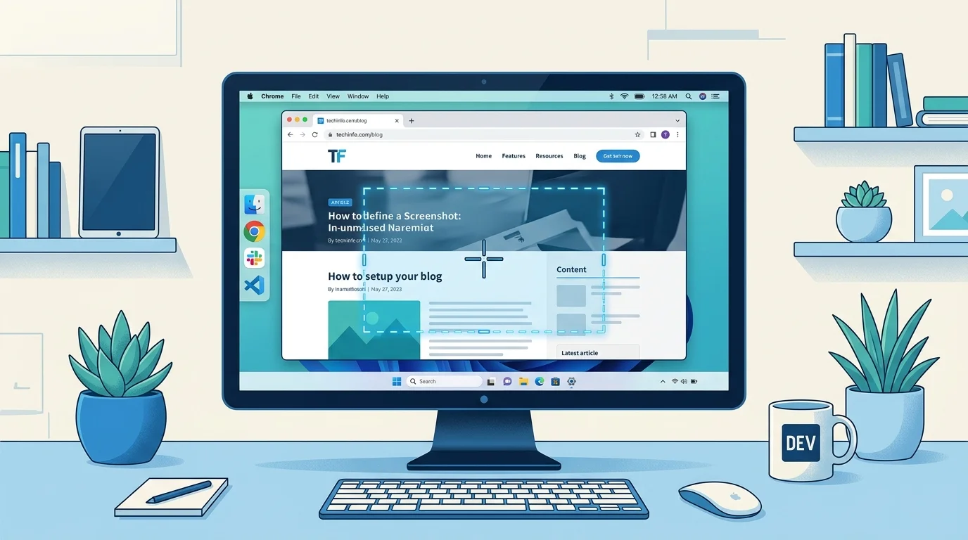 How to capture a specific area on Windows and Mac