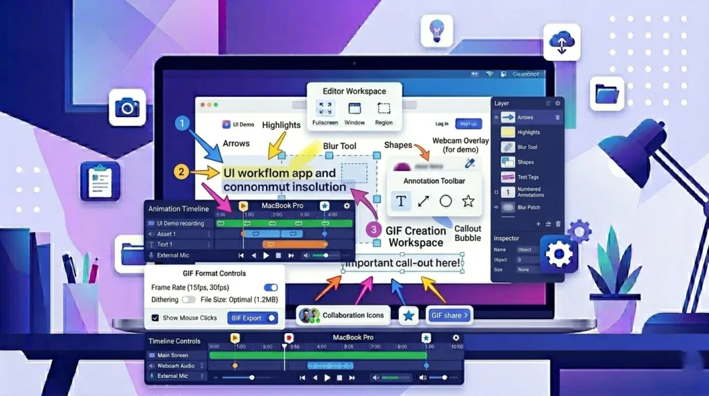 Monosnap image annotation and markup tools