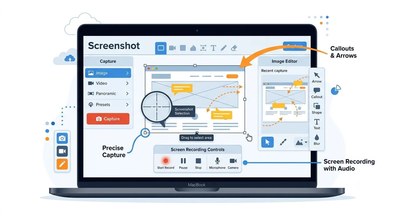 Snagit for Mac screen capture and recording software guide